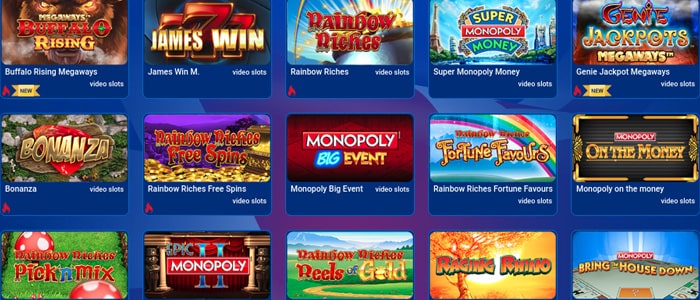 All British Casino App Games