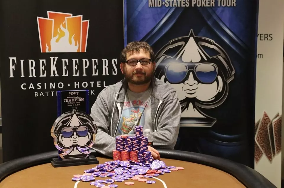 Bobby Noel Emerges Victorious from 2019 MSPT R$1,000,000 Michigan State Poker Championship
