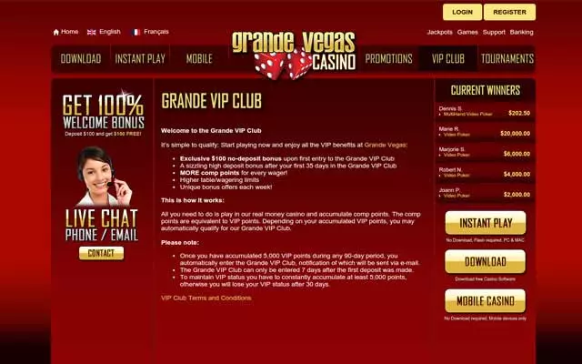 Grande Vegas Casino 5