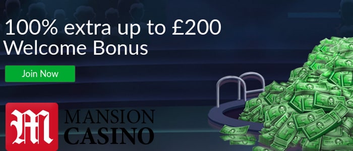 Mansion Casino App Bonus