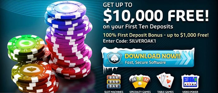 Silver Oak Casino App Bonus