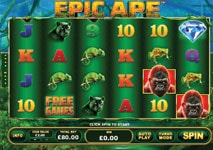epic ape slot theme