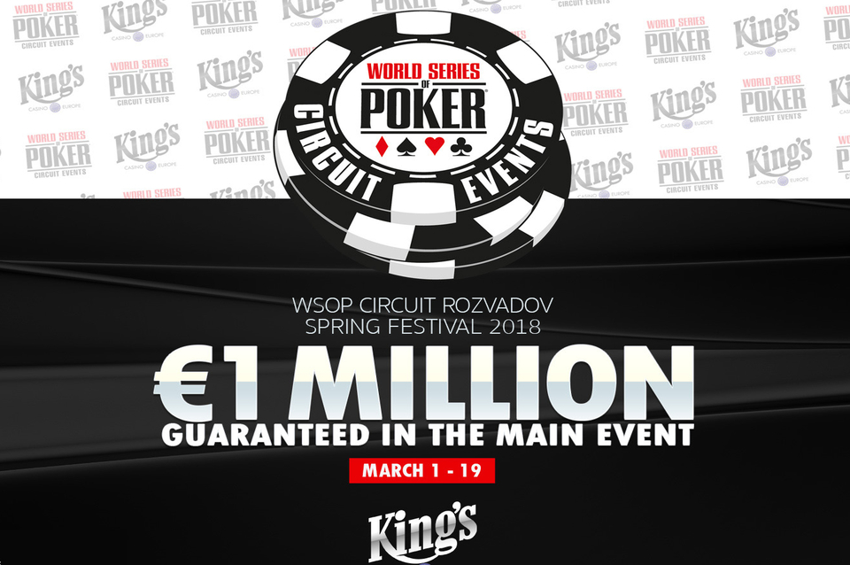 World Series of Poker Circuit Spring Festival torna a King’s Casino a marzo World Series of Poker Circuit Spring Festival torna a King’s Casino a marzo
