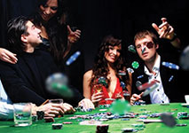 Poker players gloat